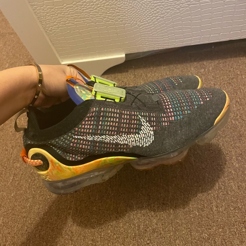 Mens nike air vapormax flyknit iron grey